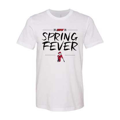 Adult Unisex OWU Spring Fever Baseball Graphic Short Sleeve Soft Tee - Ohio Wesleyan University