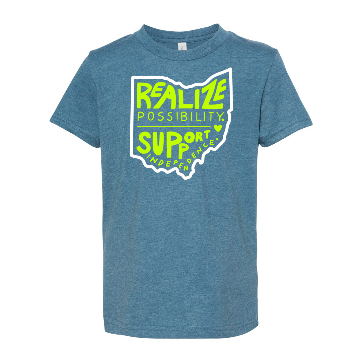 Youth "Realize Possibility Support Independence" Bridgeway Graphic Short Sleeve