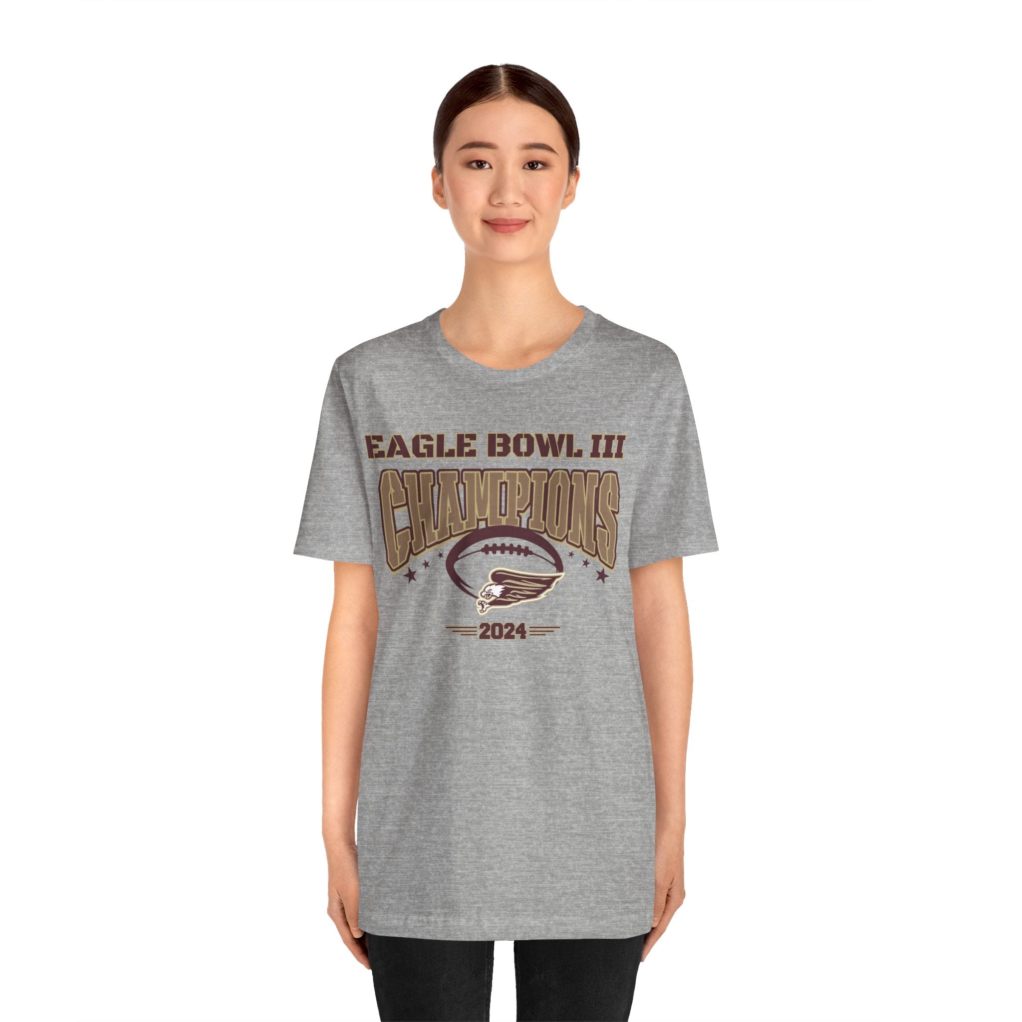 Adult Unisex New Albany Tackle Eagle Bowl Championship Short Sleeve Tee