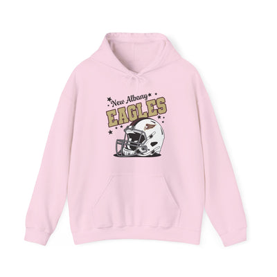 Adult Unisex New Albany Eagles Football Pride Graphic Hoodie