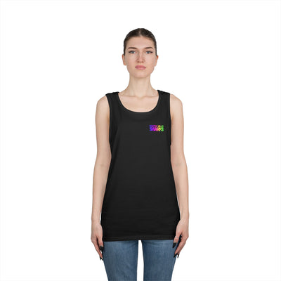 Adult Unisex South Hills Swim Team Neon Rainbow Graphic Tank
