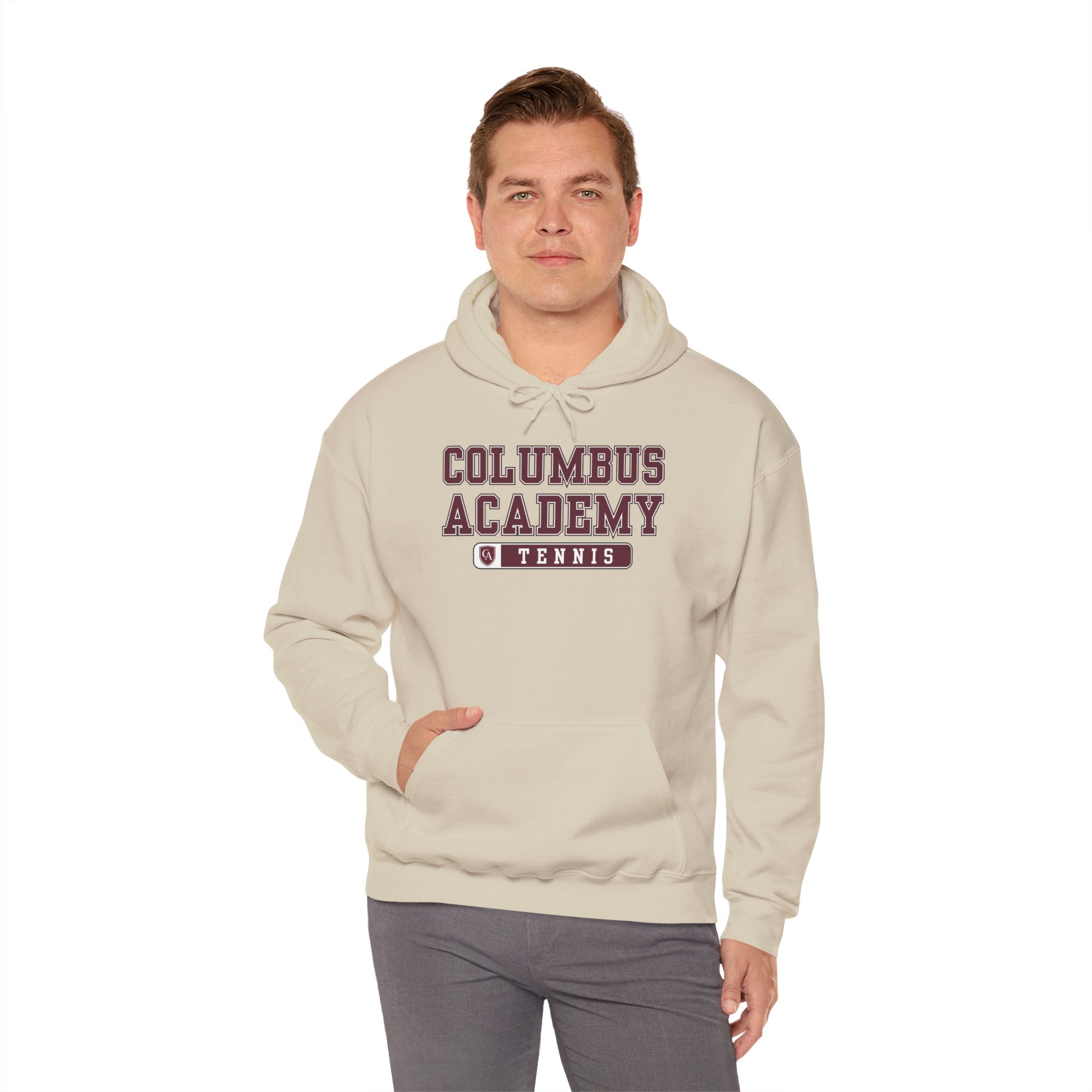 Adult Unisex Columbus Academy Tennis Graphic Hoodie