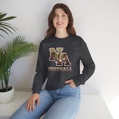 Adult Unisex New Albany Ombre Eagle Logo Graphic Sweatshirt
