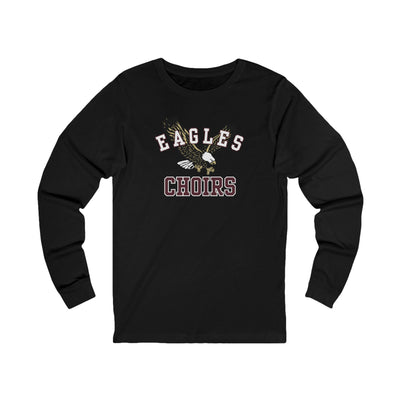 Adult Unisex Flying Choirs Eagle Graphic Long Sleeve Soft Tee