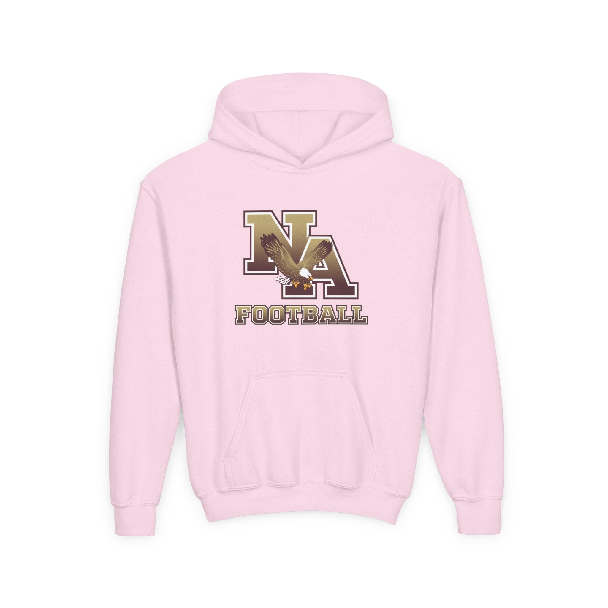 Youth New Albany Ombre Eagle Logo Graphic Hoodie