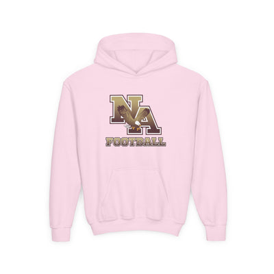 Youth New Albany Ombre Eagle Logo Graphic Hoodie