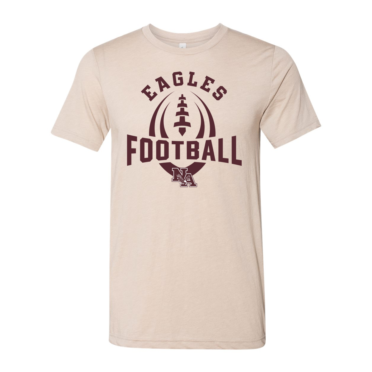 Adult Unisex Super Soft Eagles Ultimate Football Short Sleeve Graphic Tee