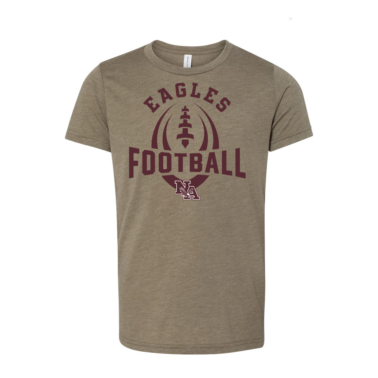 Youth Super Soft Eagles Ultimate Football Short Sleeve Graphic Tee