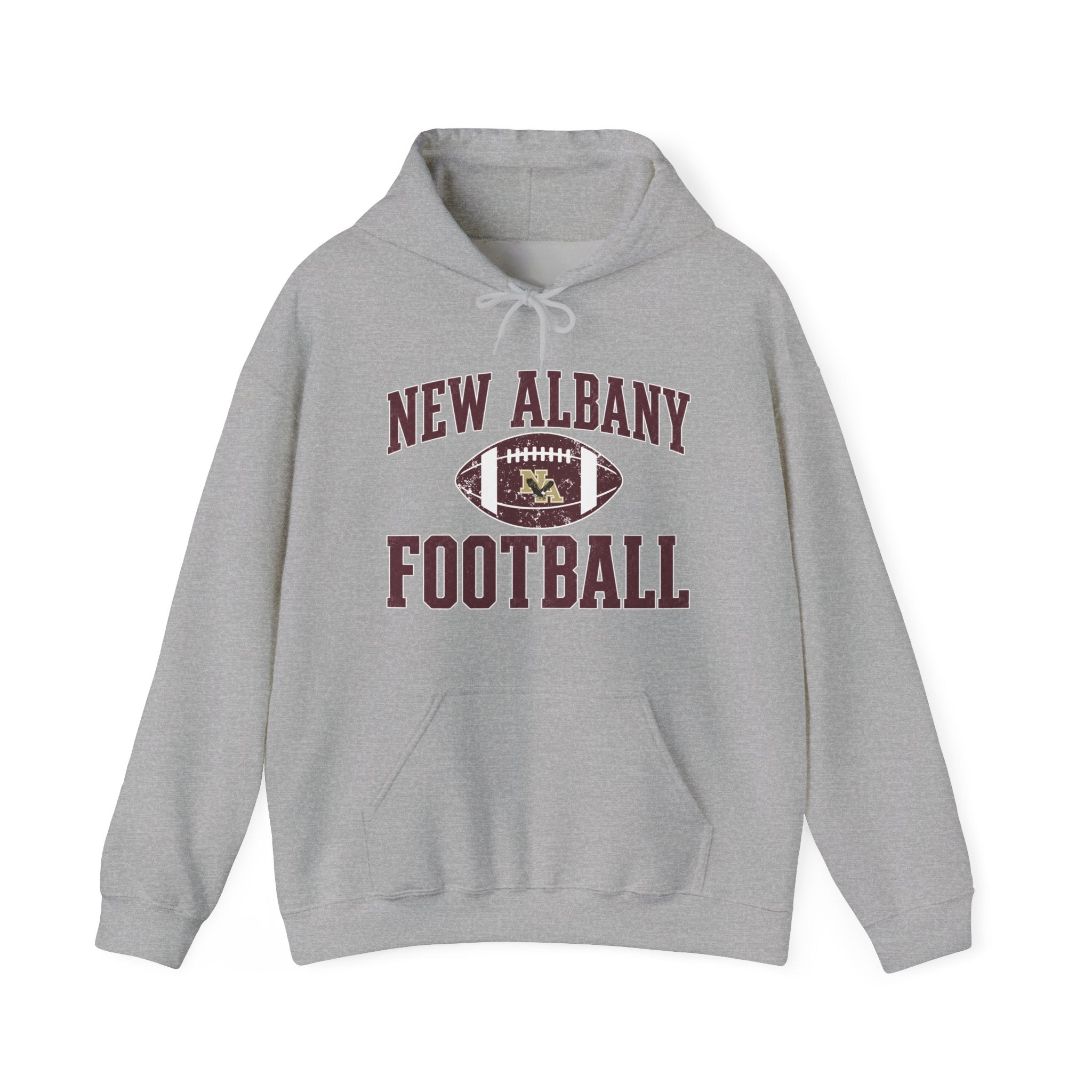 Adult Unisex New Albany Football Pride Graphic Hoodie
