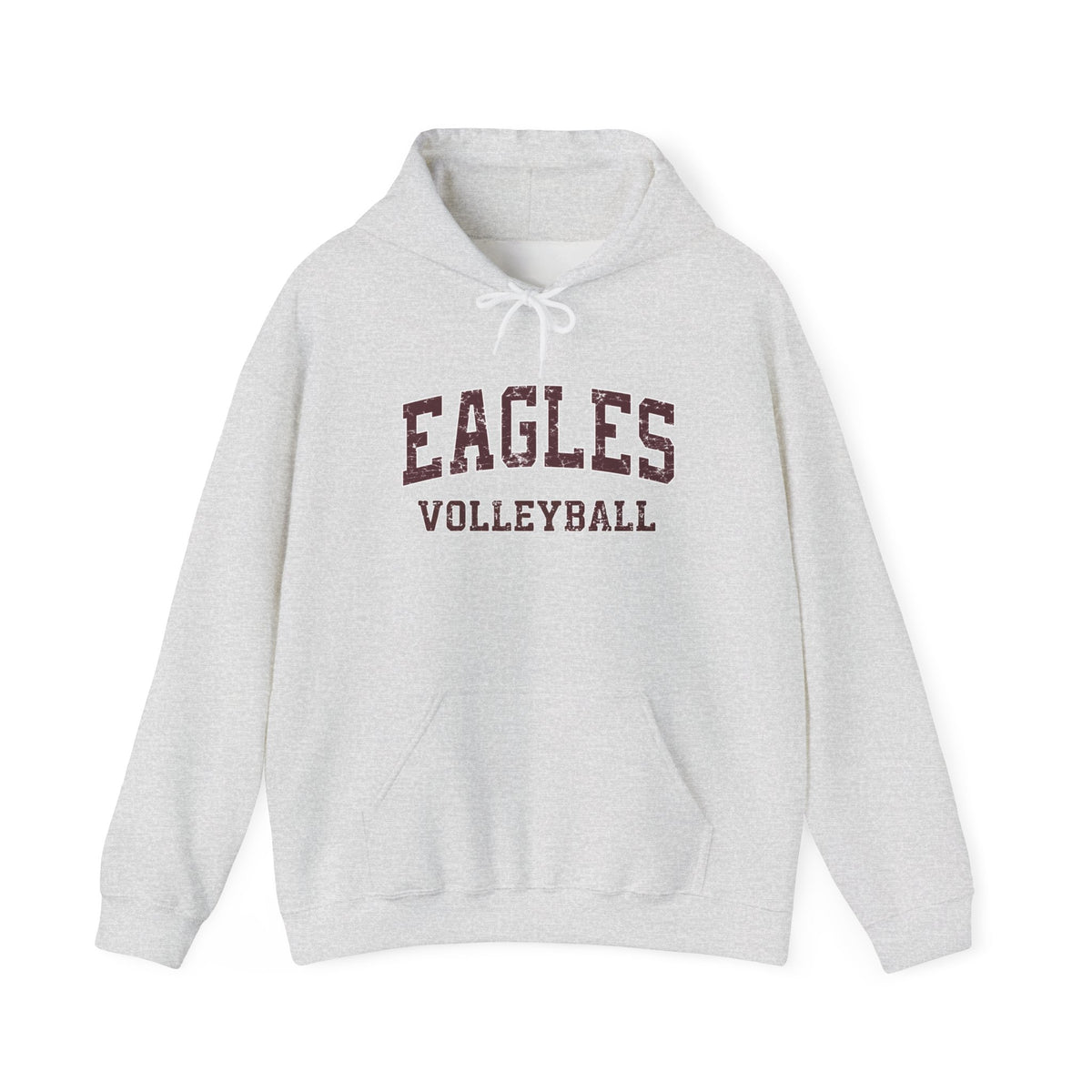Adult Unisex New Albany Eagles Volleyball Vintage Distressed Graphic Hoodie