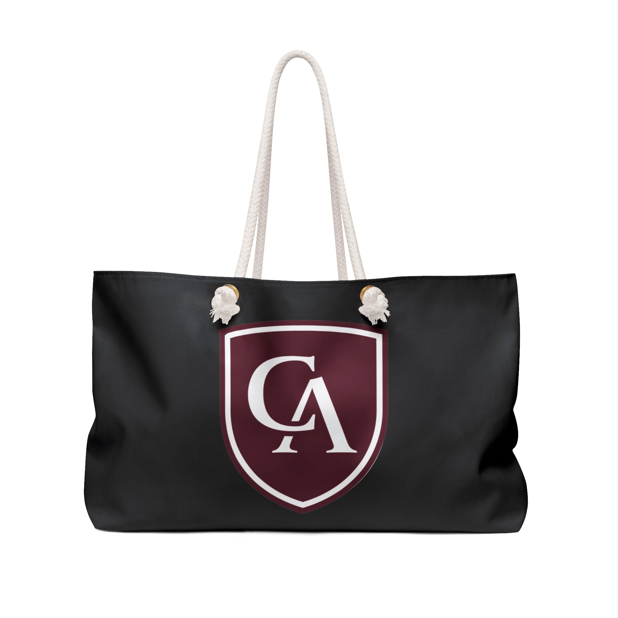 Columbus Academy Logo Large Black Tote