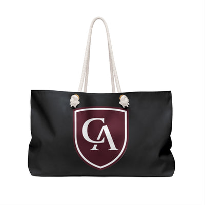 Columbus Academy Logo Large Black Tote