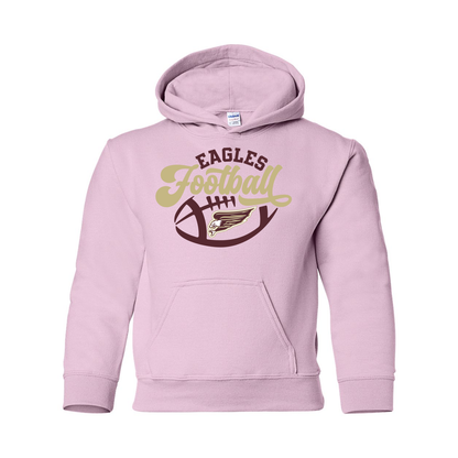 Youth Eagles Football Graphic Hoodie