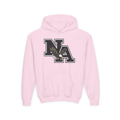 Youth Black Classic Logo Graphic Hoodie