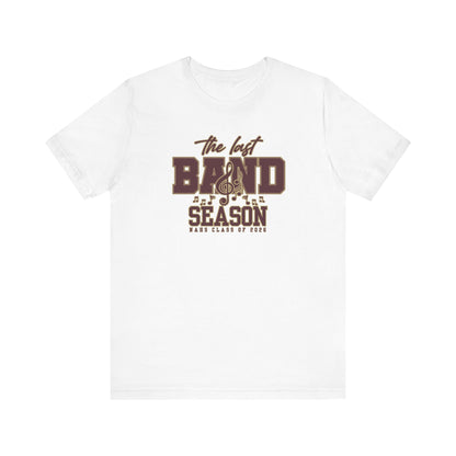 Adult Unisex NAHS The Last Band Season Graphic Short Sleeve Soft Tee