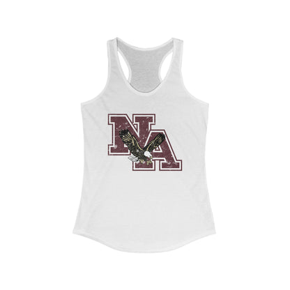 Women's Vintage Distressed Logo Racerback Tank