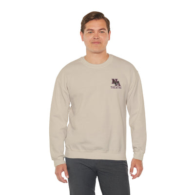 Adult Unisex New Albany Theatre Heart Graphic Sweatshirt