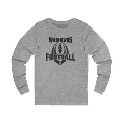 Adult Unisex Warhawks Ultimate Football Graphic Long Sleeve Soft Tee