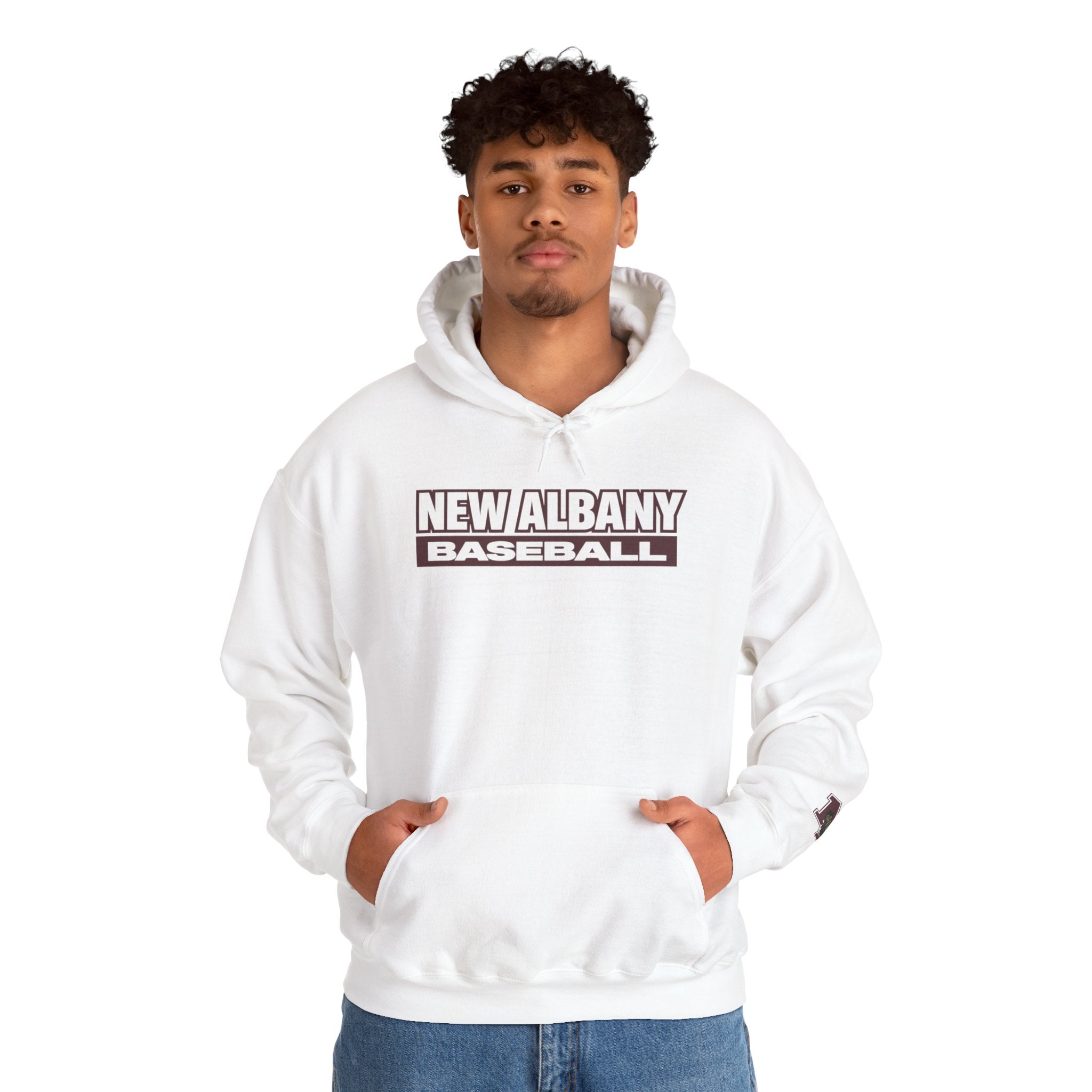 Adult Unisex New Albany Ballpark Basic Graphic Hoodie