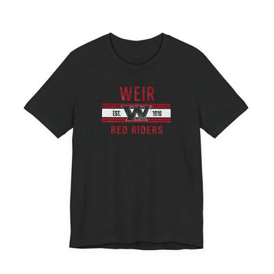 Adult Unisex Weirton Distressed Heritage Graphic Short Sleeve Bella + Canvas Soft Tee