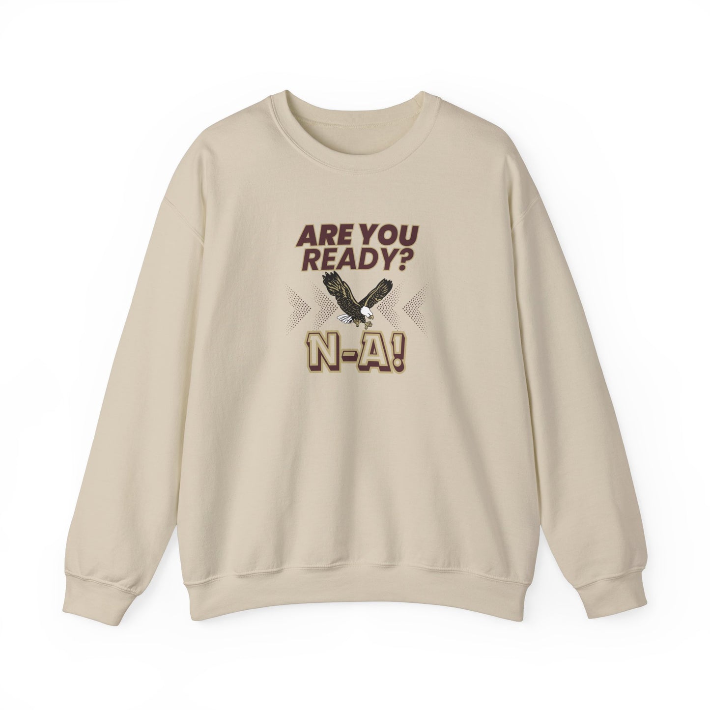 Adult Unisex Ready NA Eagle Graphic Sweatshirt - New Albany Eagles