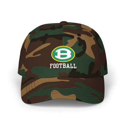 Embroidered Classic Brooke Football Logo Dad Cap
