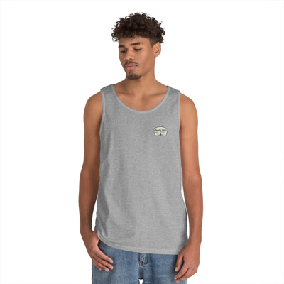 Adult Unisex South Hills Swim Club Home of the Sharks Graphic Tank