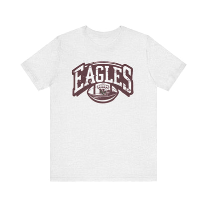 Adult Unisex New Albany Eagles Football Motion Graphic Short Sleeve Soft Tee
