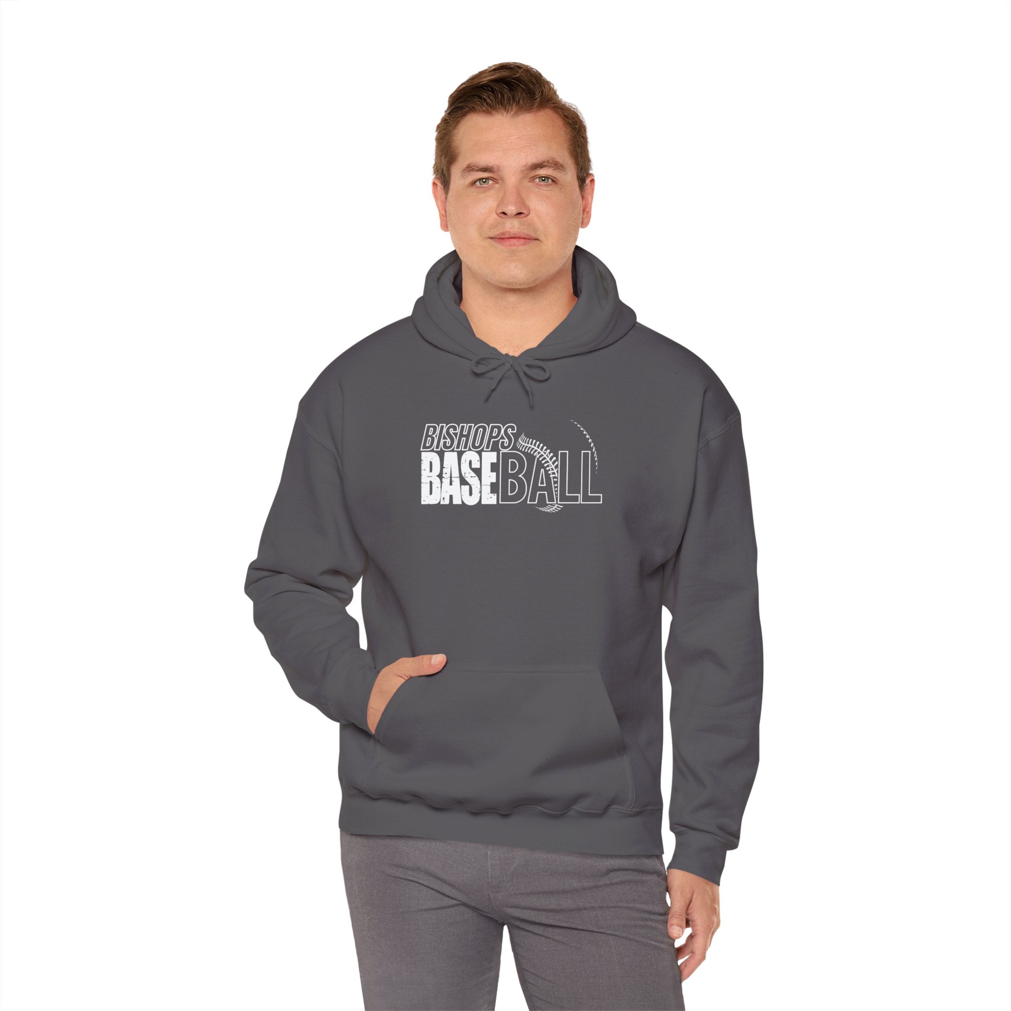 Adult Unisex Bishops Baseball Hardball Graphic Hoodie
