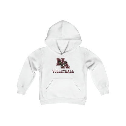 Youth Volleyball Classic Logo Graphic Hoodie - New Albany Eagles