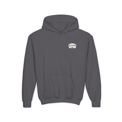 Youth South Hills Swim Club Home of the Sharks Graphic Hoodie