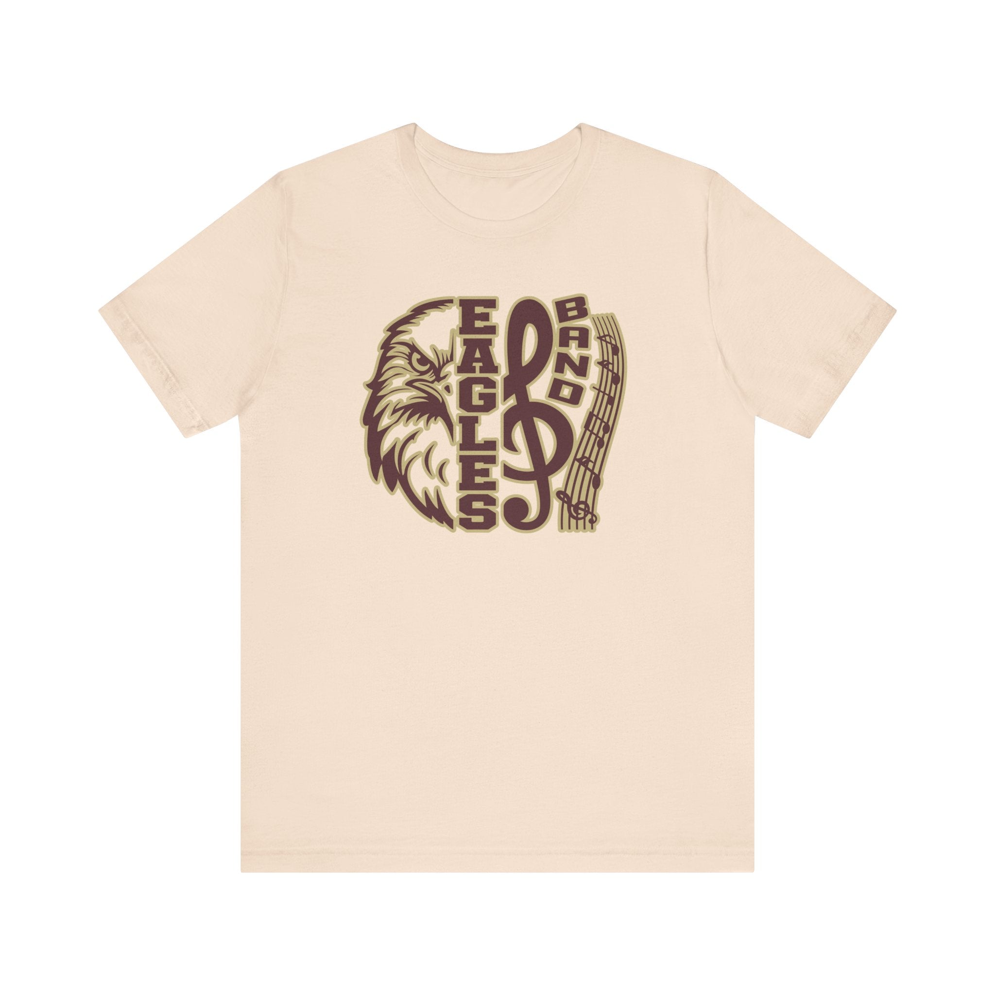 Adult Unisex Epic Band Eagle Graphic Short Sleeve Soft Tee