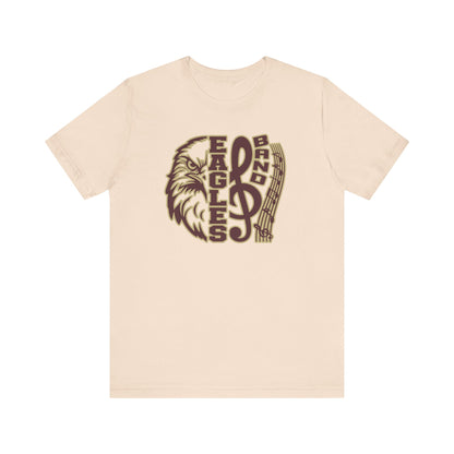 Adult Unisex Epic Band Eagle Graphic Short Sleeve Soft Tee