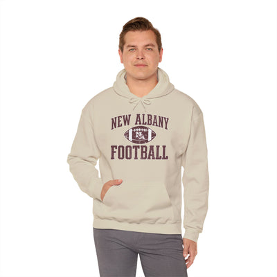 Adult Unisex New Albany Football Pride Graphic Hoodie