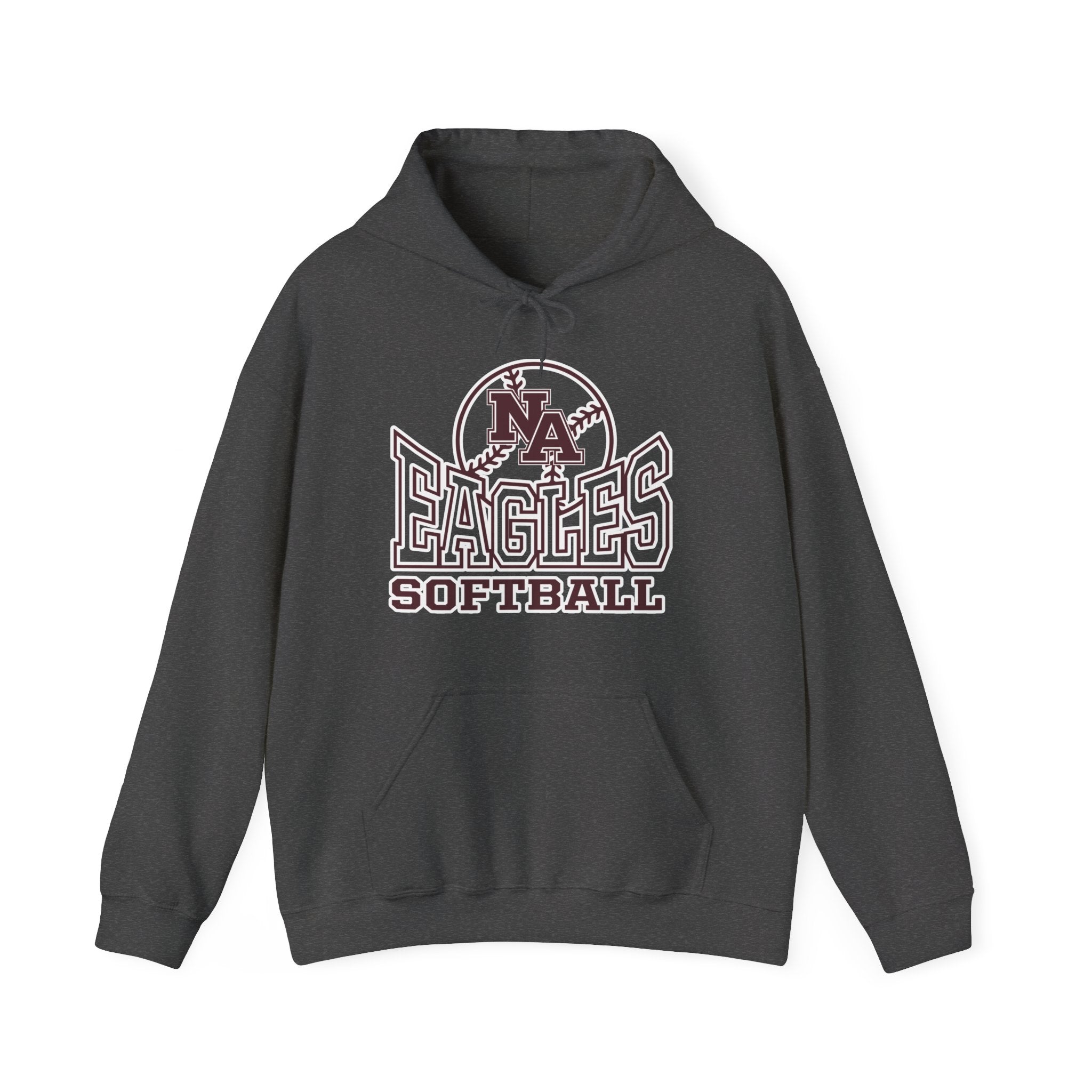 Adult Unisex NA Eagles Softball Graphic Hoodie
