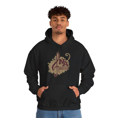 Adult Unisex Floral Medley Choirs Graphic Hoodie