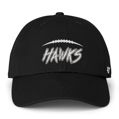 Adult Unisex Westerville Central Football Graphic 47 Brand Clean Up Cap