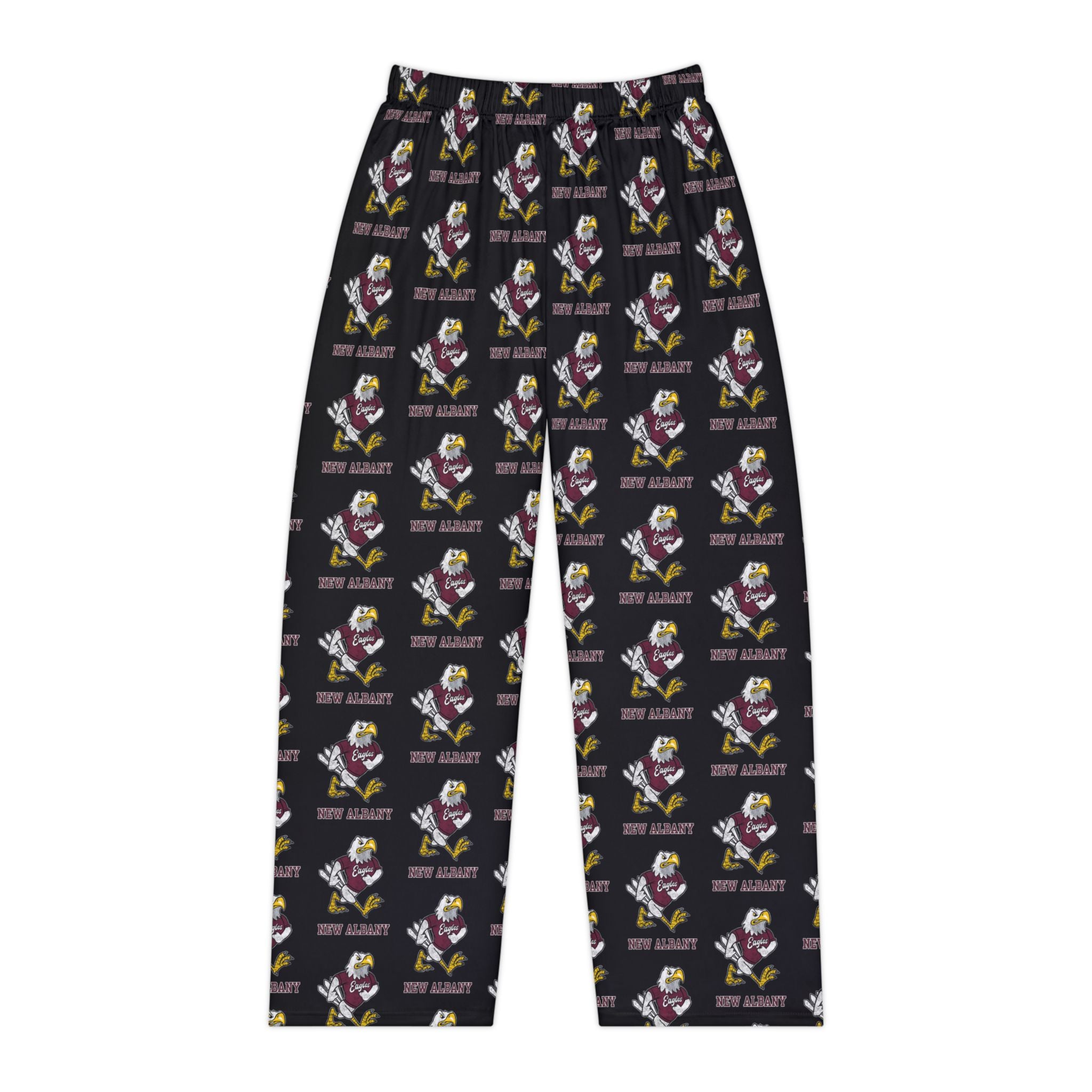 Women's Pajama Pant with Allover Vintage Fighting Eagle Print