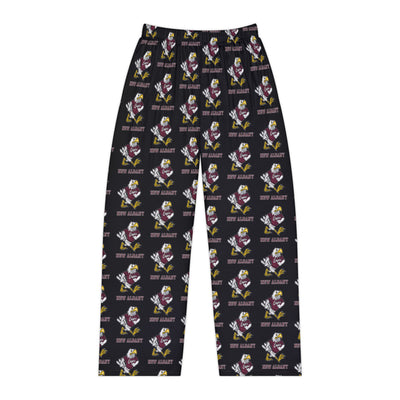 Women's Pajama Pant with Allover Vintage Fighting Eagle Print
