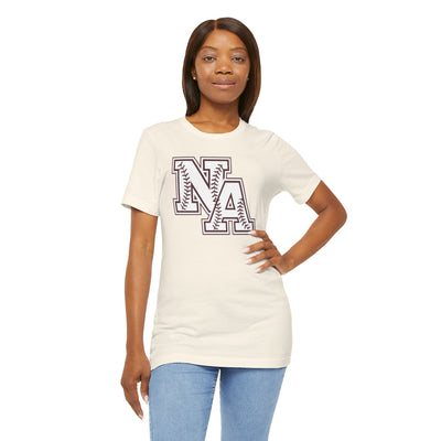 Adult Unisex Baseball Stitches Classic Logo Graphic Short Sleeve Soft Tee
