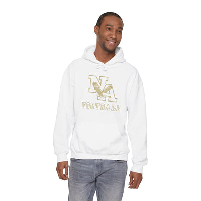 Adult Unisex New Albany Football Gold Classic Logo Graphic Hoodie