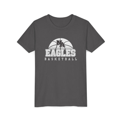 Youth New Albany Eagles Basketball Fast Break Graphic Short Sleeve Soft Tee