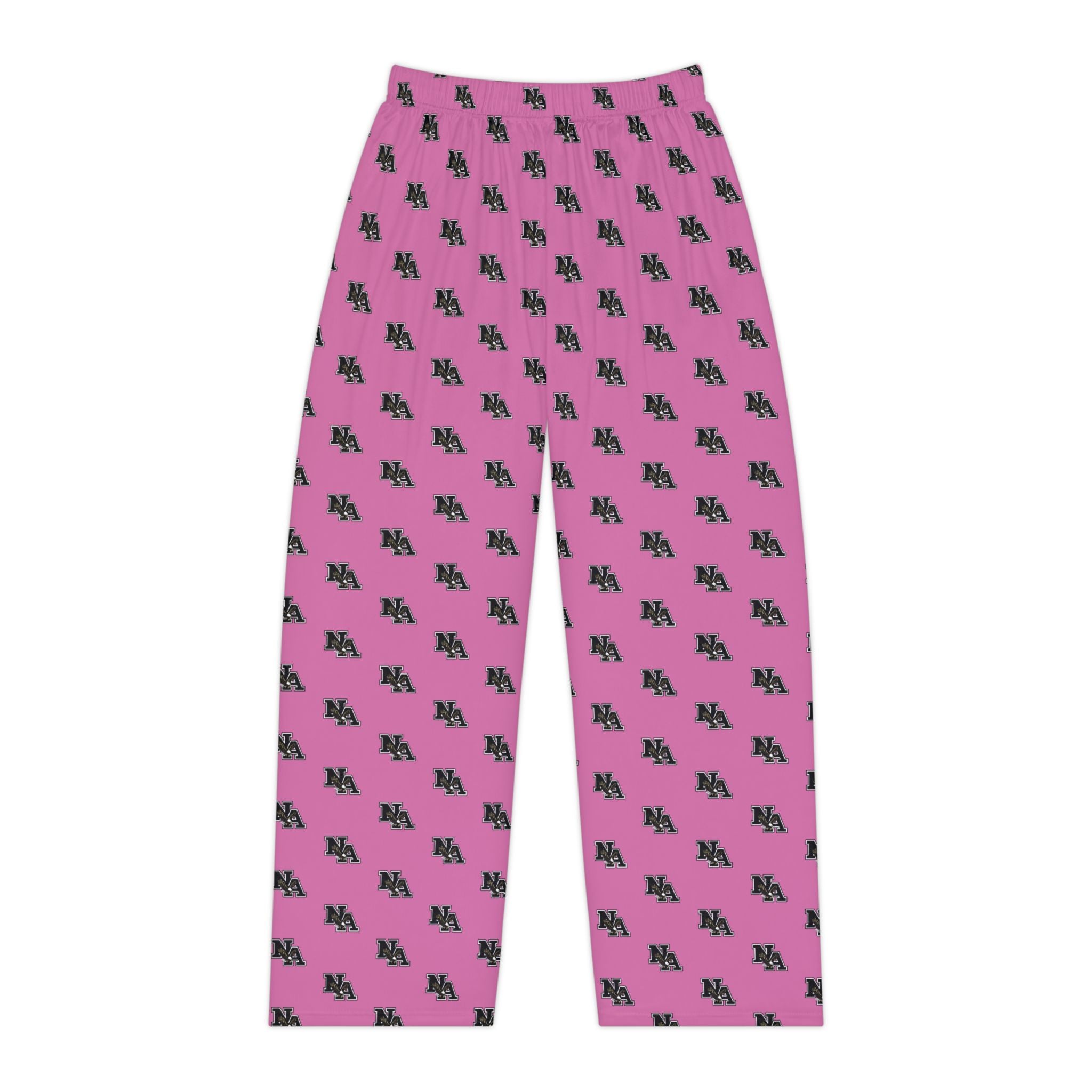 Women's Pajama Pant with Allover Classic Black Logo Print