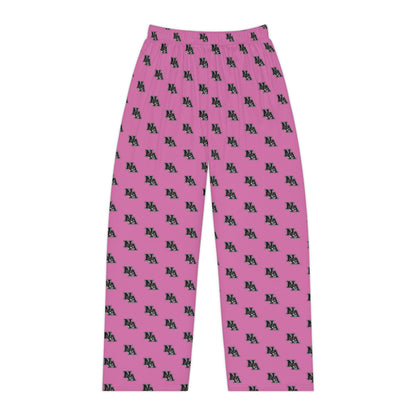 Women's Pajama Pant with Allover Classic Black Logo Print