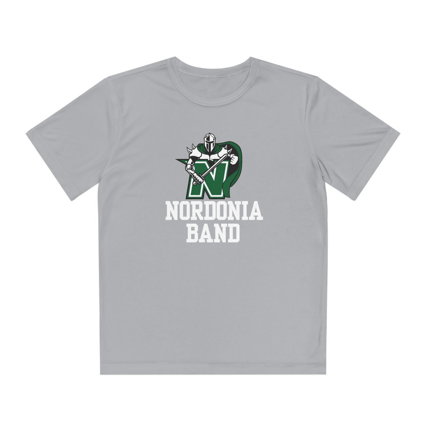 Youth Competitor Performance Band Logo Short Sleeve Graphic Tee - Nordonia Knights