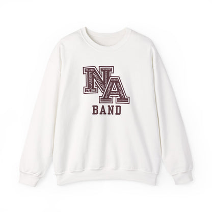 Adult Unisex New Albany Band Word Logo Graphic Sweatshirt