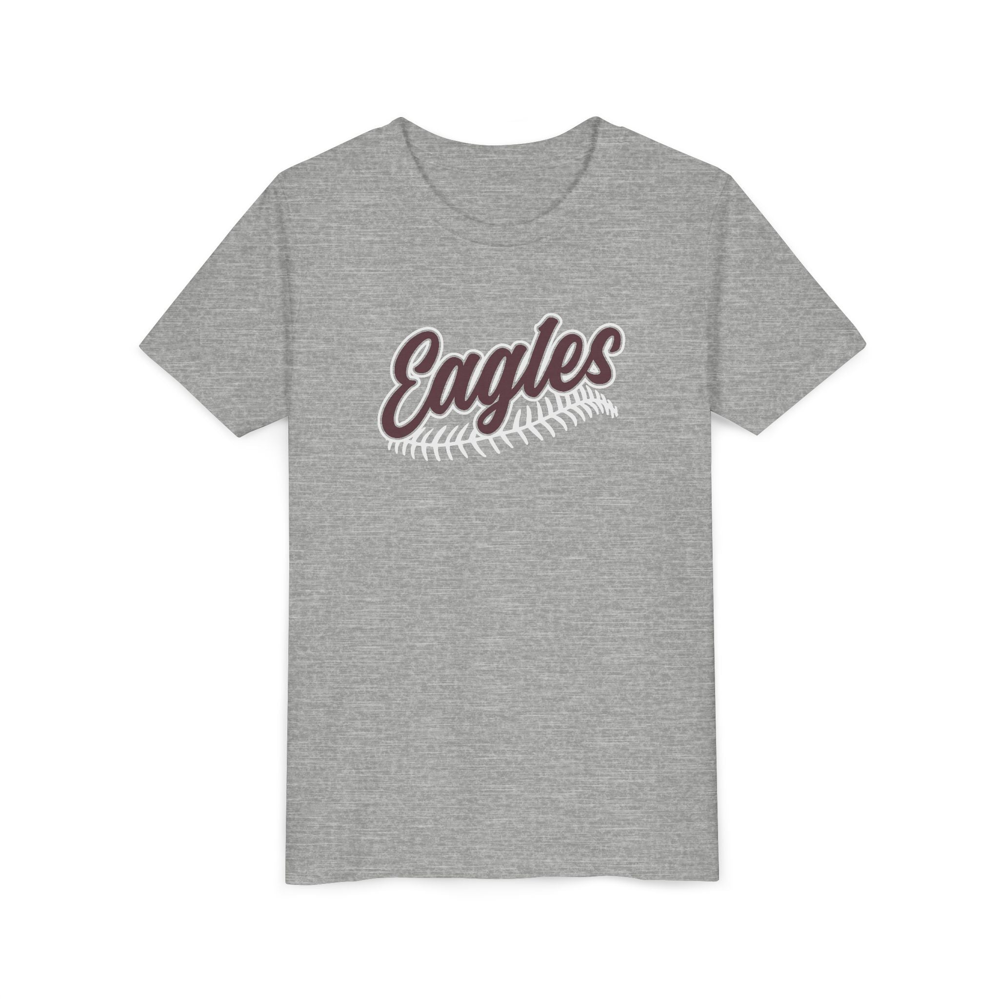 Youth New Albany Script Stitch Eagles Graphic Short Sleeve Soft Tee