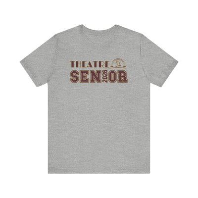 Adult Unisex Theatre Senior Graphic Short Sleeve Soft Tee