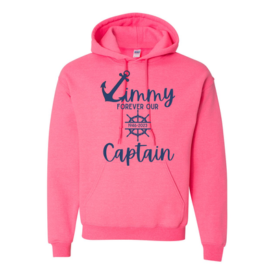 Adult Unisex Forever Our Captain Graphic Hoodie