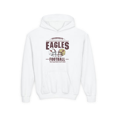 Youth Eagles Tradition Football Graphic Hoodie